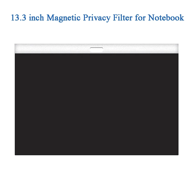 

13.3 inch Scratch Proof Computer Privacy Filter Magnetic Screen Protective Film Monitor Protector Filter for Notebook 294*166mm