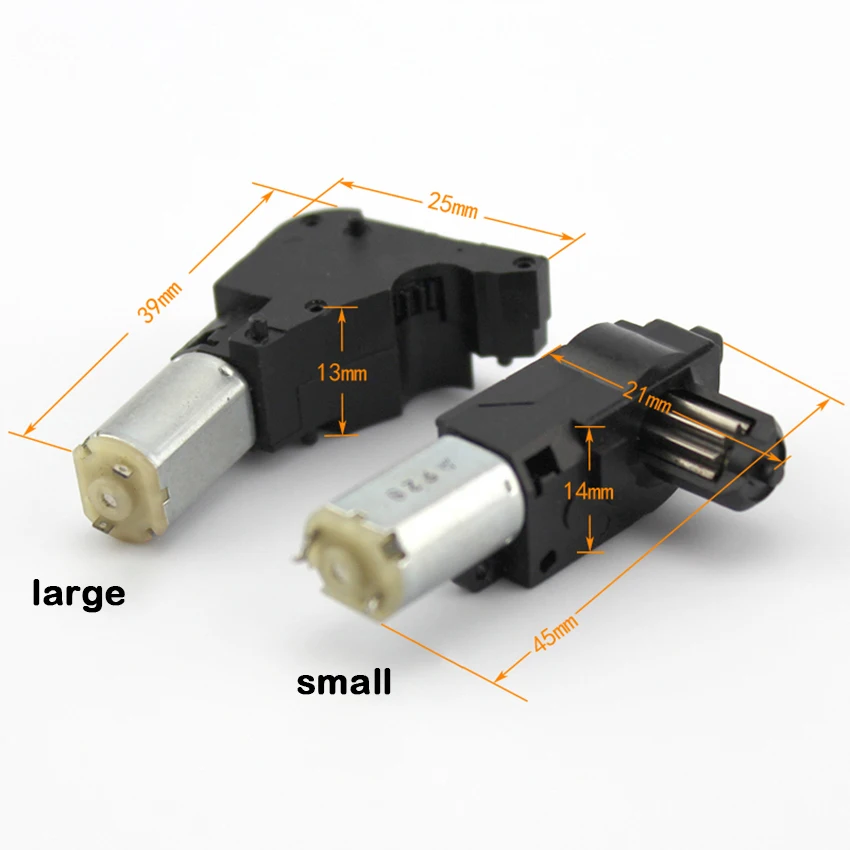 

Miniature Geared DC Motor Small Mini Motor 3V 5V Black Digital Camera Geared Motors for DIY Toy