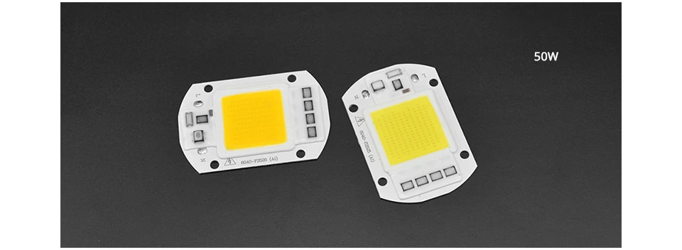 220 В высокой мощности сов монолитный блок светодиодов 20 Вт 30 Вт 50 Вт умная IC не нужна Светодиодная панель чипов DIY светодиодное освещение, лампа полного спектра