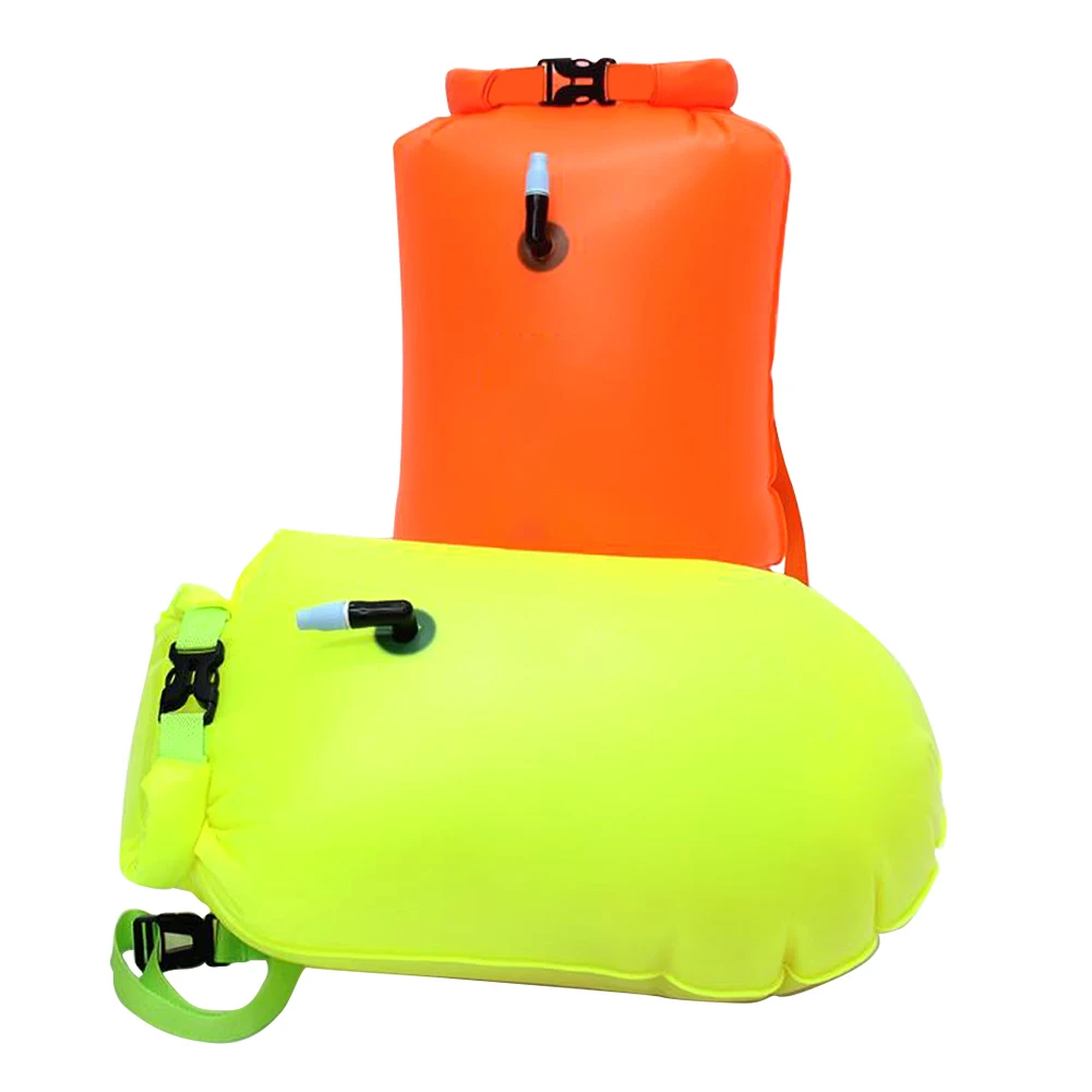Утолщение плавучий буй двойной воздушный мешок для хранения плавательный мешок