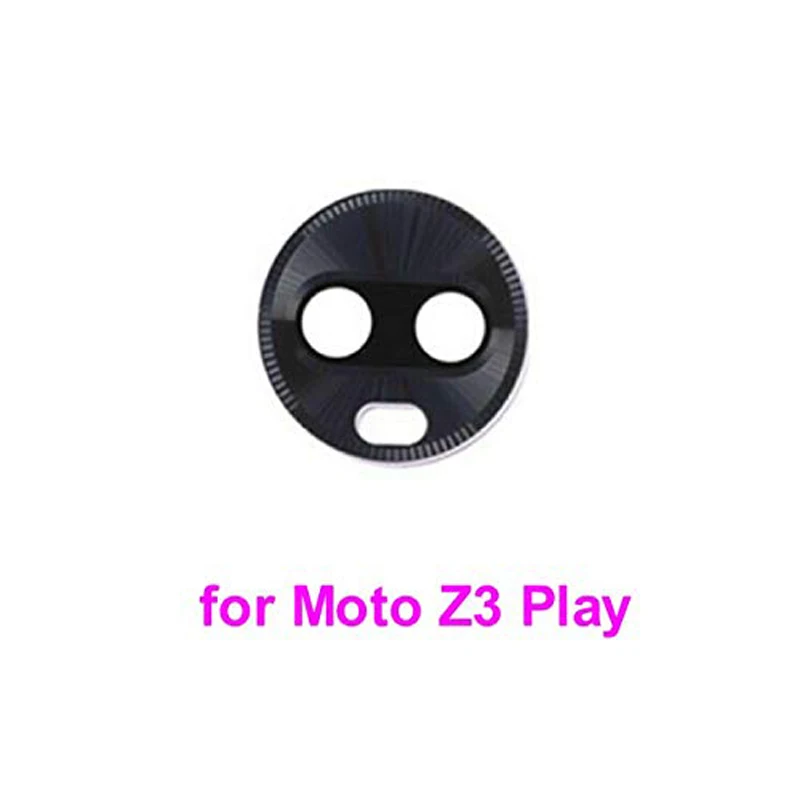 Оригинальная Задняя стеклянная рамка для камеры крышка объектива для Motorola Moto G6 Z3 Play X4 Z2 Play Z2 Force XT1789 новая+ отслеживание