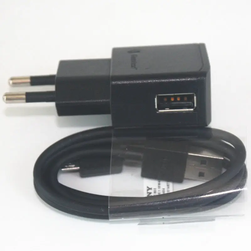 Оригинальное настенное зарядное устройство sony EP800 EU+ usb-кабель EC803 для sony Xperia Z X XA Z2 Z3 X10