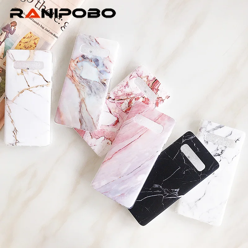 

Marble Texture TPU Phone Cases For Samsung Galaxy S7 Edge S10 S8 S9 Plus Note 8 Note 9 Soft Silicone Back Cover Cases Fundas