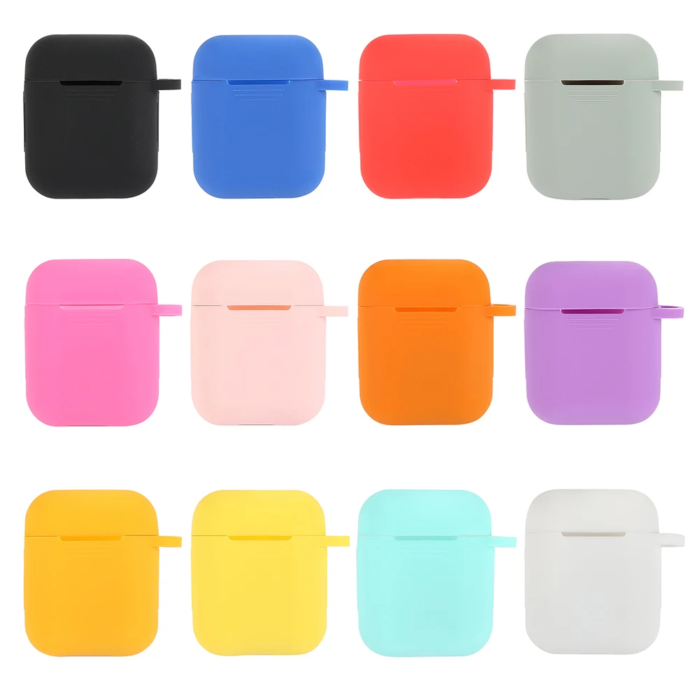 

Soft TPU Silicone Case for Airpods Accessories Protector Cover Transparent Ultra Thin Cover Shockproof Holder for Apple Air Pods