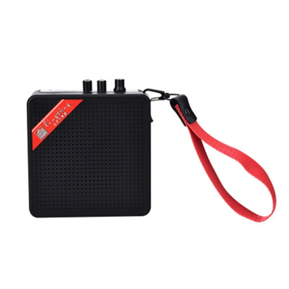 

New Arrival Compact Size Battery Powered Amp Amplifier Speaker for Acoustic/ Electric Guitar Ukulele High-Sensitivity