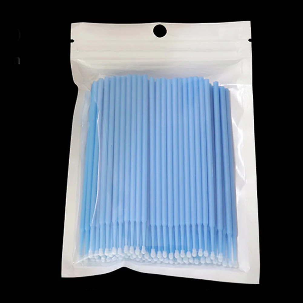 100 Pcs lot Clean PVC Micro Makeup Tool Individual Eyelash Brush Women Girls Cosmetic Disposable Sanitary 5