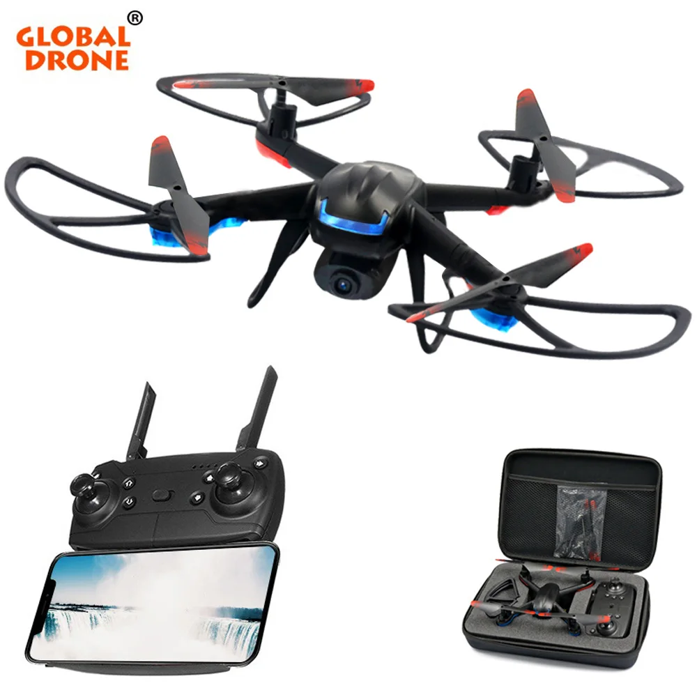 

Global Drone GW007-3 Dron with HD Camera Altitude Hold Headless Mode RC Quadrocopter Wifi FPV Drones with Camera HD