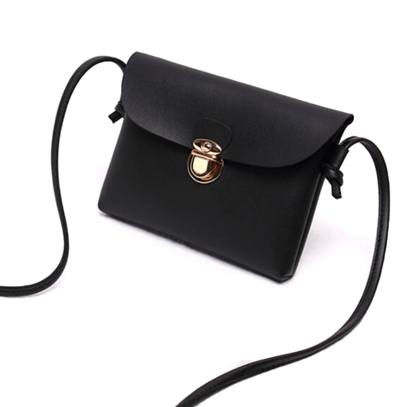

Woman Messenger Bags Leather Small Women Shoulder Bag Ladies Female Crossbody Bag Bolsa Feminina Black Brown 2018