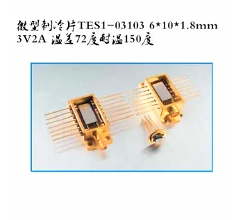 

Miniature Cooling Plate TES1-03103 Small Size 6*10*1.8mm 3V2A Temperature Difference 72 Degrees Temperature 150 Degrees