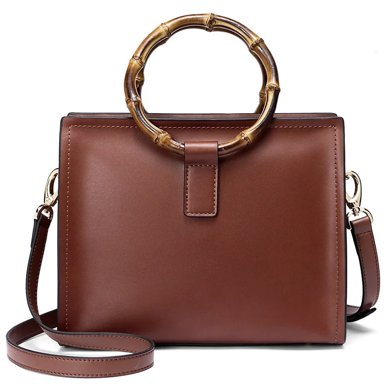 

LOVELY Handbag Ma'am Genuine Leather Woman Cowhide Bag Package