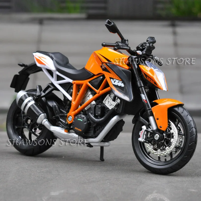 Литые игрушечные модели MAISTO 1:12 KTM 1290 SUPER DUKE R спортивный миниатюрный мотоцикл