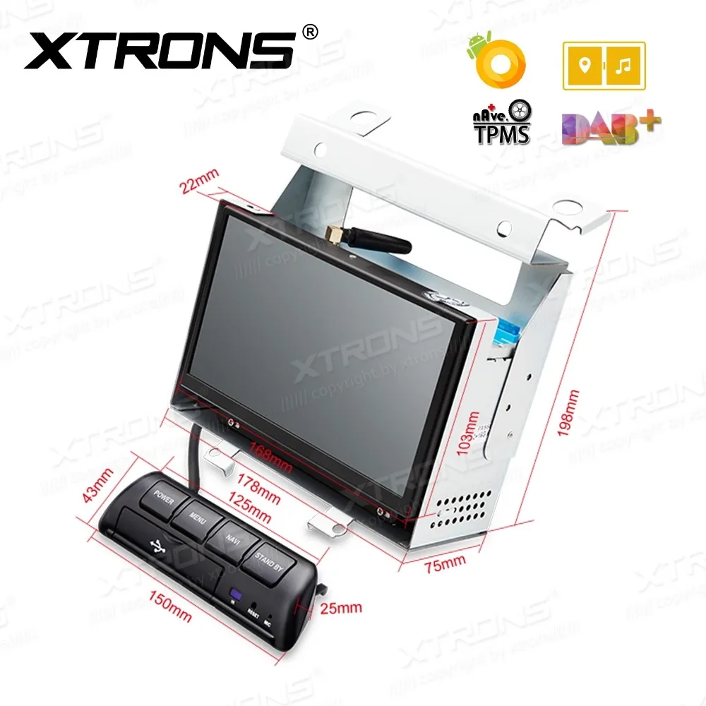 Cheap Android 8.0 Octa core 7" Car Multimedia GPS Radio for Land Rover Freelander 2 2006-2014 (L359) with High Quality Button Panel 5
