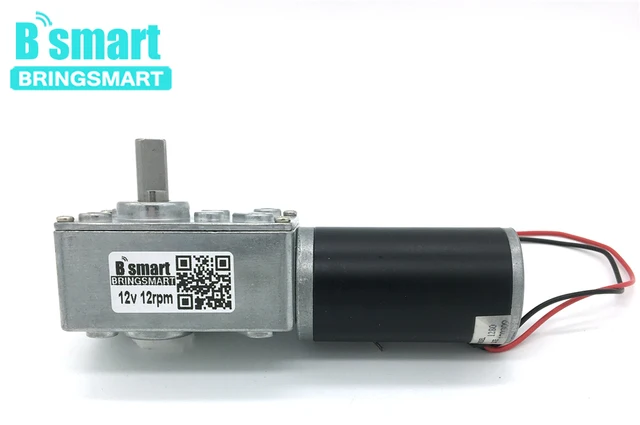 Bringsmart DC Motor 12V Getriebe Elektromotoren 24 volt Minderer