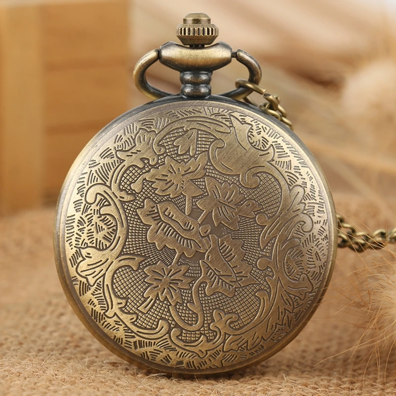 Античная бронза покерные карты дисплей Прекрасная принцесса кисточкой кварцевые карманные часы ожерелье кулон часы лучшие подарки для женщин Девушка