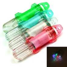 Gota de luz flash subaquática isca peixe profundo atrair indicador isca led pesca