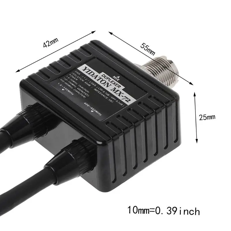 MX72 ветчина антенна Combiner частота транзитная станция мобильное радио Duplexer электронные аксессуары