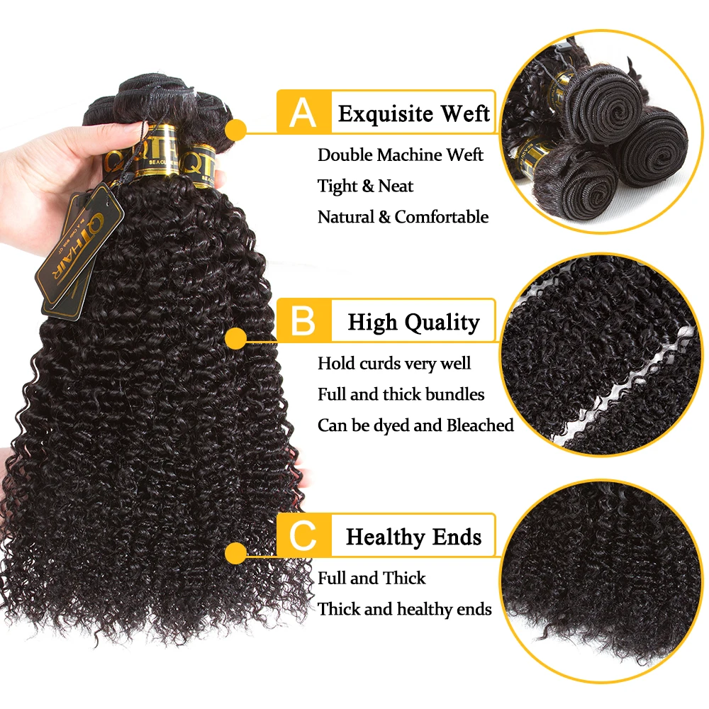 QT Human Hair Bundles Kinky Curly Mongolian hair 4pcs/lot Non-Remy Mongolian hair Extensions QT Human Hair Bundles Kinky Curly Mongolian hair 4pcs/lot Non-Remy Mongolian hair Extensions