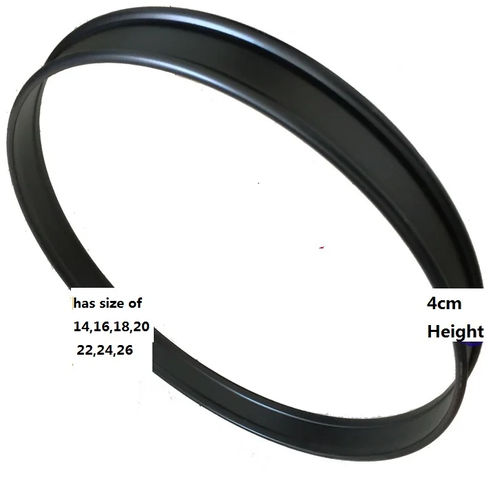 

14 inch black hoop drum hoop for bass drum floor drum