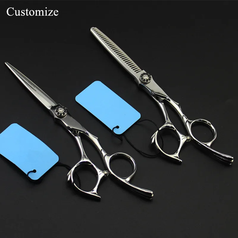 Профессиональные японские ножницы для парикмахерской 440c парикмахерские 6 дюймов