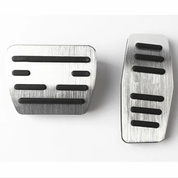

For 2016-2018 JEEP Renegade Foot Pedal Pad Cover Fit Gas Brake Accelerator Pedals Non-slip Footpedal Fast Shipping 2Pcs Kit