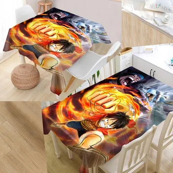 

One Piece 03 Custom Table Cloth Oxford Fabric Rectangular Waterproof Oilproof Table Cover Family Party Tablecloth