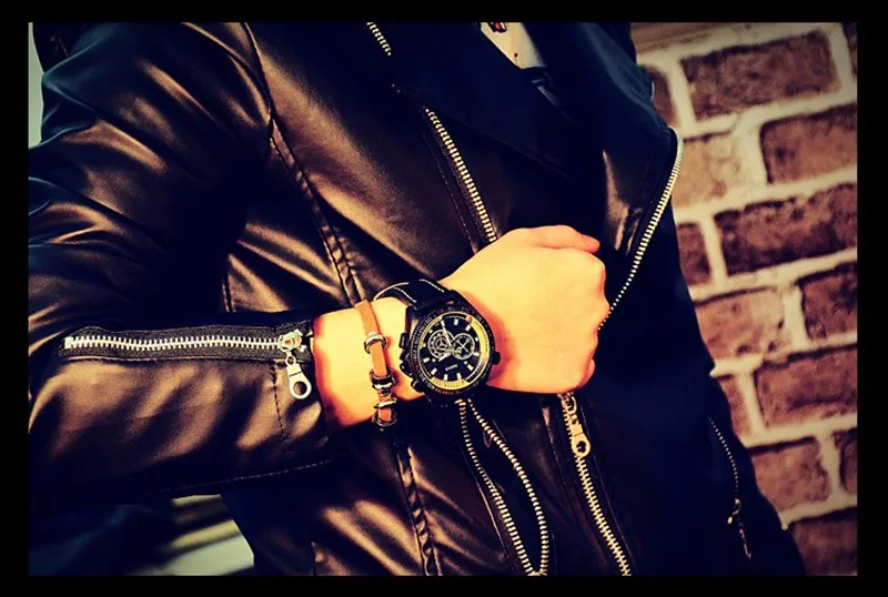 YAZOLE Мужские часы Роскошные повседневные мужские часы Аналоговые военные армейские спортивные часы кварцевые мужские наручные часы Relogio Masculino