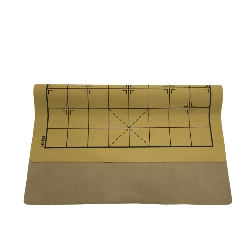 Chinese Chessboard Synthetic Leather Chess Games Accessories One Side Games Standard Chinese Chess Board Easytoday