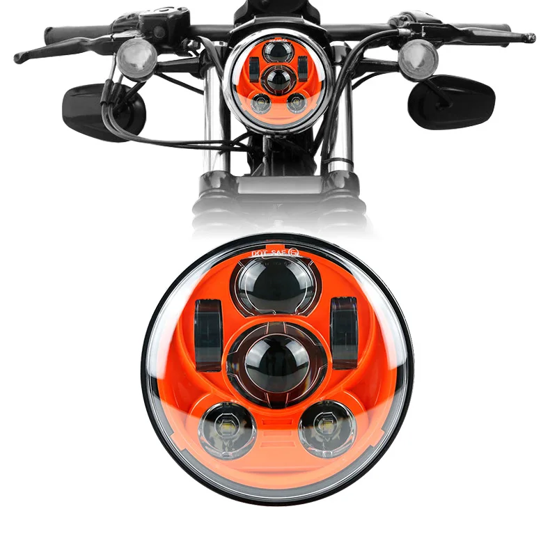 

5.75 Inch LED Headlight High & Low Beam LED Headlamp Driving Light for Motorcycle Projector Headlights