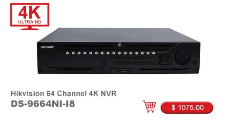 Hikvision H.265 4K NVR 16CH DS-7616NI-I2/16 P Профессиональный POE NVR для системы видеонаблюдения, HDMI штепсельный разъем VGA& Play NVR