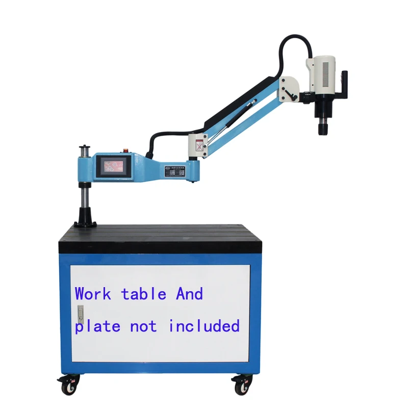 

New CE 220V 3*M3-M16 Universal Type Electric Tapping Machine Electric Tapper 3*500*800 Work Table 3*pneumatic threaded arms
