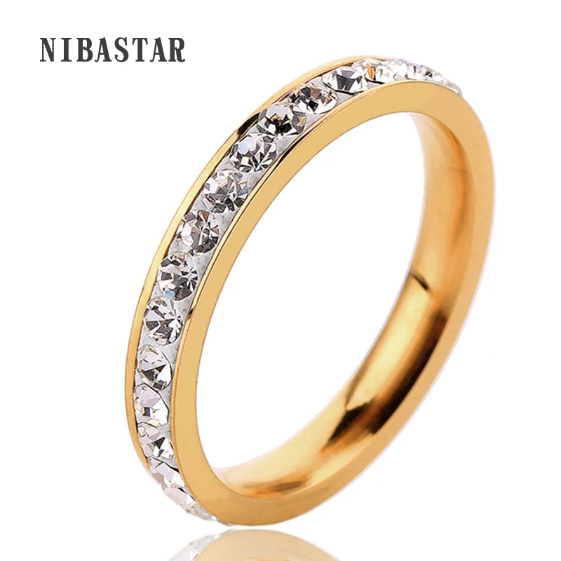 

Free Shipping Hot Wholesale Wedding Jewelry Engagement Rings Hot Sale Lady Gold Rings for Woman