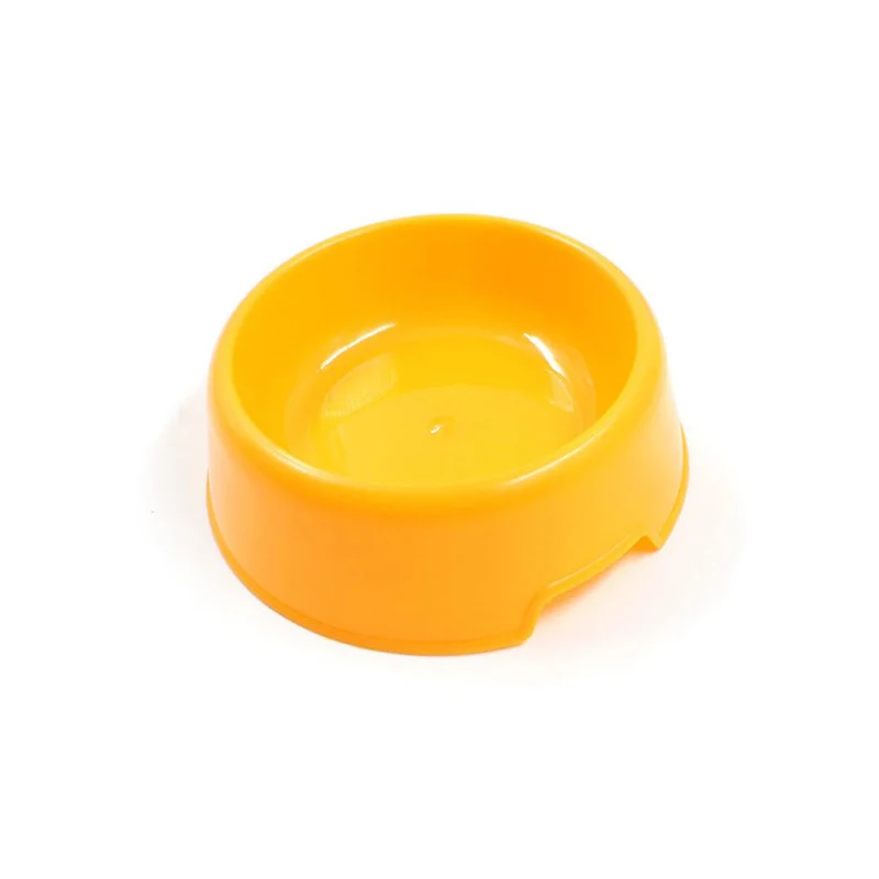 

Random Color Feed Bowls for Small Dogs Round Food Container Healthy Convenient Food Receptacle 19A02