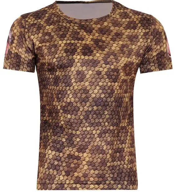green snake skin shirt