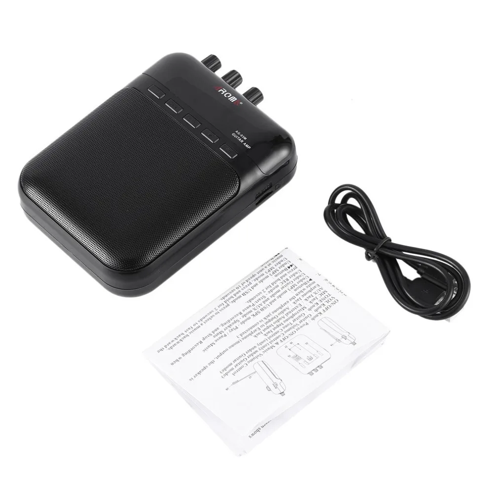 Aroma AG-03M 5 W Portátil Elétrica Bass