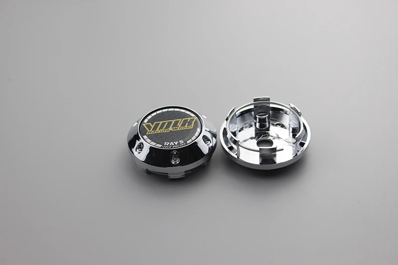 KOM 64,5 мм 4 шт./лот лучи гоночного колеса центр крышки volk обода отделка hubcap автомобиля измененная эмблема пылезащитный капот клип 56 мм/2,2 дюйма