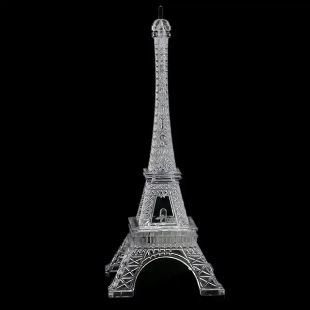 New Mini Eiffel Tower Lighting Lamp Desk Bedroom Night Light