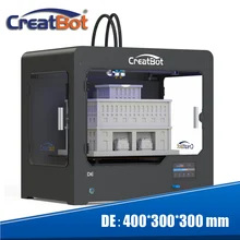 Discount Set! Creatbot 3D Printer 400*300*300 mm Super large Size Dual extruders DE02+4KG filament+4 nozzles+3 tapes