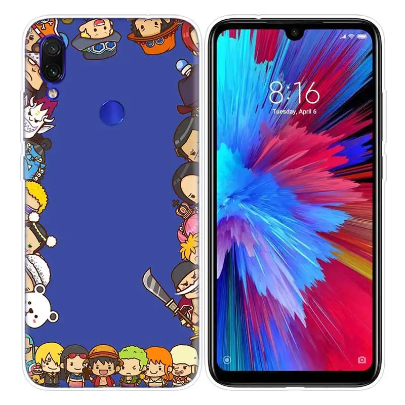 Цельный чехол для Xiao mi Red mi Note 7 7S K20 Y3 GO S2 6 6A 7A 5 Pro mi Play 9T A1 A2 8 Lite Poco F1 Аниме Силиконовые чехлы для телефонов