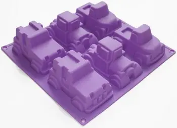 

3d Pickup Truck Car Chocolate Soap Muffin Cupcake Jelly Silicone Mold Pan Mould