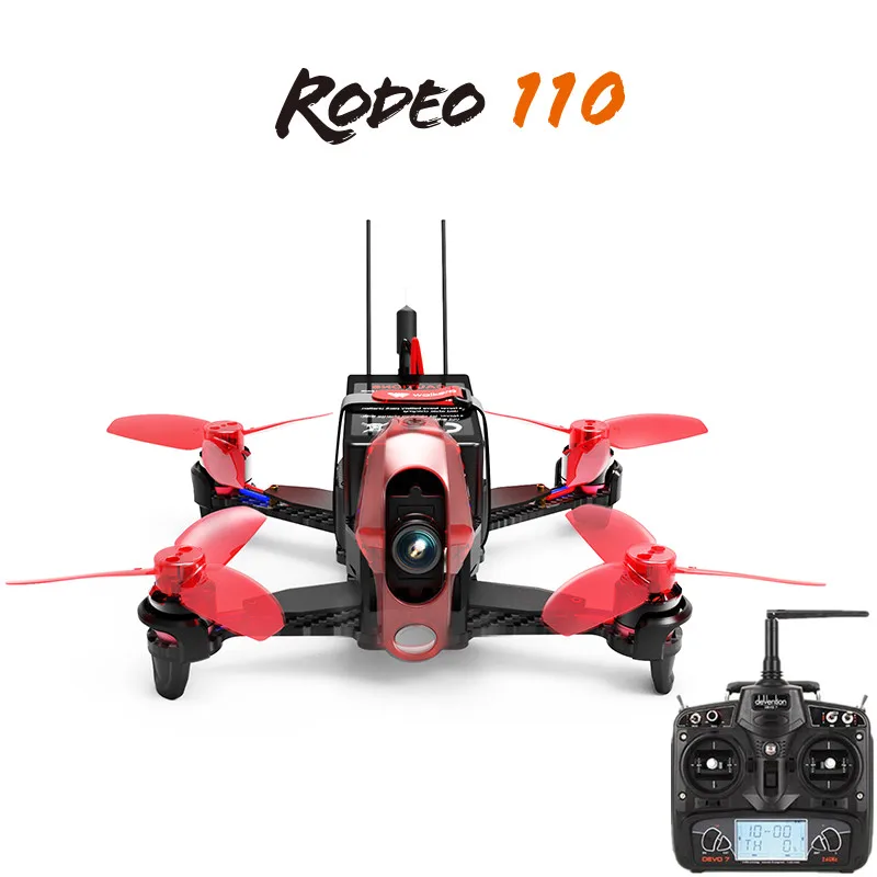 Горячий Walkera Rodeo 110 с Devo 7 дистанционным управлением гоночный Дрон RC Quadcopter Rtf(600TVL камера в комплекте