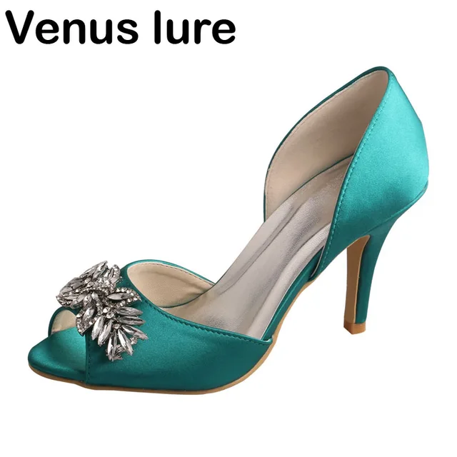 Buy Customized Olive Green Womens Dress Shoes High