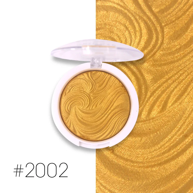 OYAFUN 4 цветной маркер для лица бронзаторы палитра макияж светящийся контур лица мерцающая пудра осветитель изюминка косметика - Цвет: Gold 2002