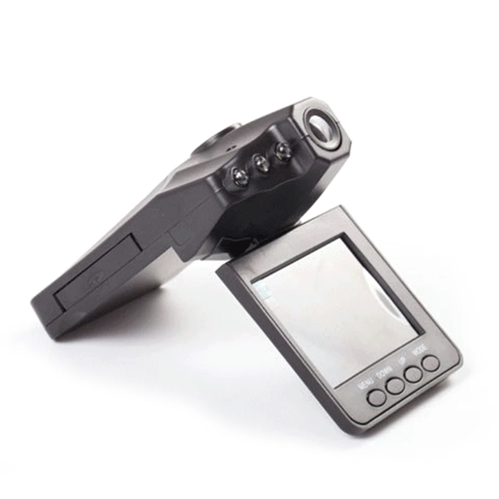 Car DVR 270 Degree Rotated Screen 6 IR LED Vehicle Cycle Recording Dash Car Camcorder Car Electronics