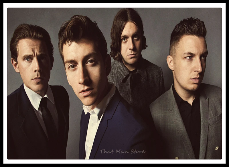 Arctic Monkeys muic плакат четкое изображение наклейки на стену украшение дома хорошее качество печатает белая мелованная бумага домашний арт бренд