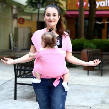 

Baby Carrier Sling Soft Infant Wrap Breathable Wrap Breastfeed Comfortable Nursing Cover For Newborns