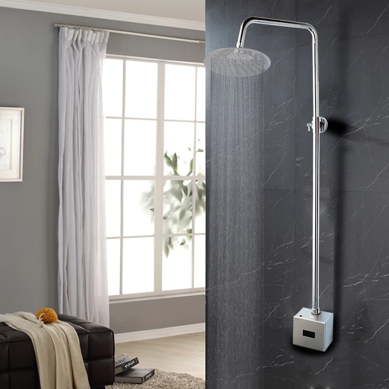 

Bathroom Automatic shower set Infrared Shower Hands Touchless Free Faucet Sensor Tap Inductive Electric Shower Faucet Mixer Set