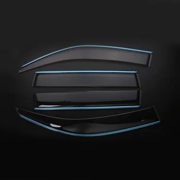 

Acrylic Door Window Visor Sun Visor Rain Guard Side Window Deflectors Fit For Toyota Prado FJ150 /Land Cruiser LC 150 2010-2018