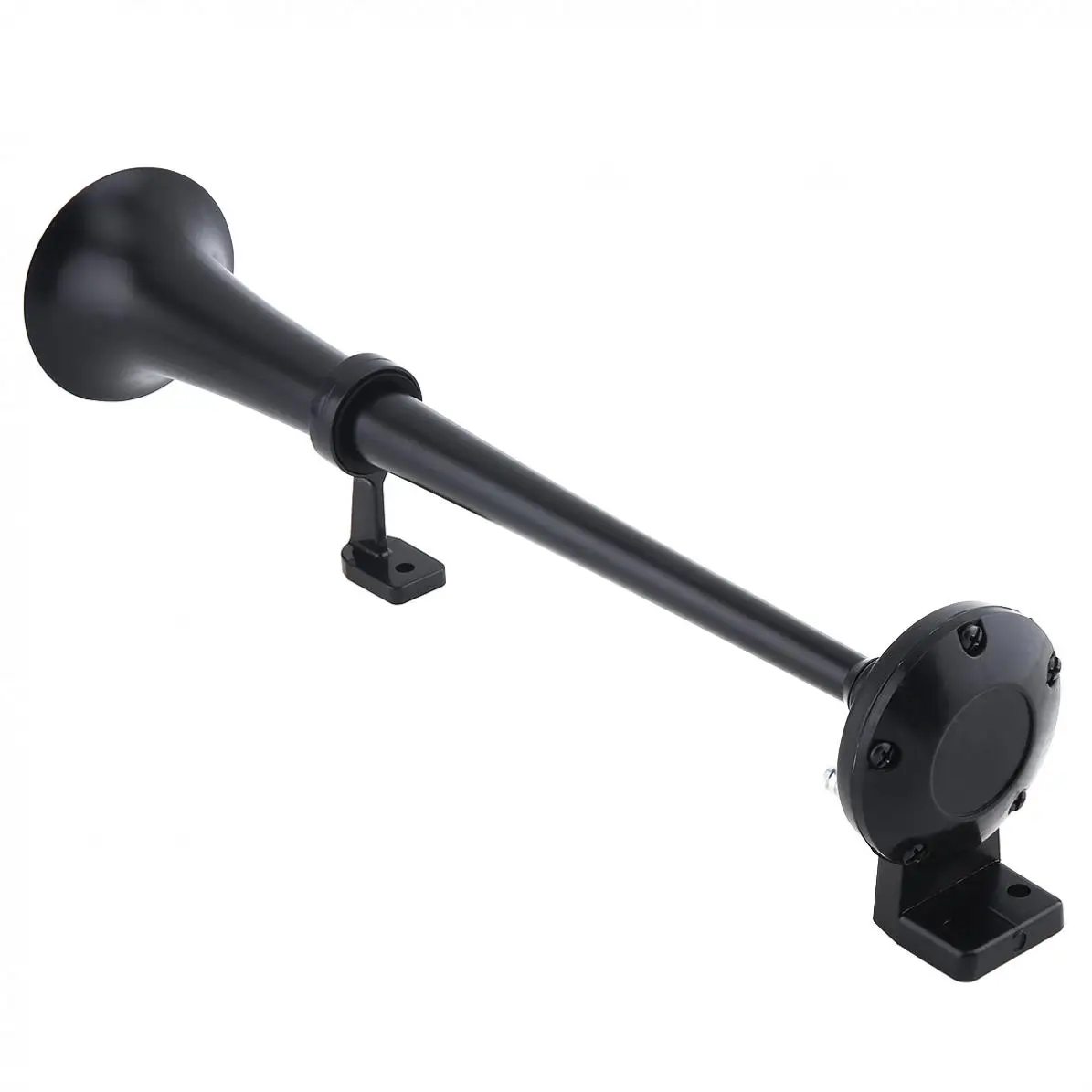 17 Inch 12V 150dB Super Loud Single Car Trumpet Air Operated Horn with Compressor for Truck / Boat / Train Lorry