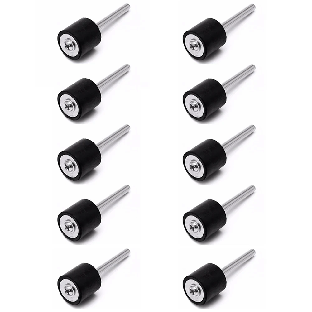 Image 10pcs 1 2   x 1 8   Mandrels Sanding Drum Sleeves Bands For Dremel Rotary Tool