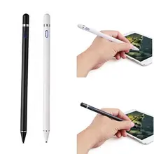 2в1 стилус сенсорная ручка для рисования емкостный планшет стилус Примечание-ручки для рисования для Apple Android колодки мобильные телефоны
